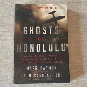GHOSTS OF HONOLULU Paperback Book by Mark Harmon and Leon Carroll, Jr.